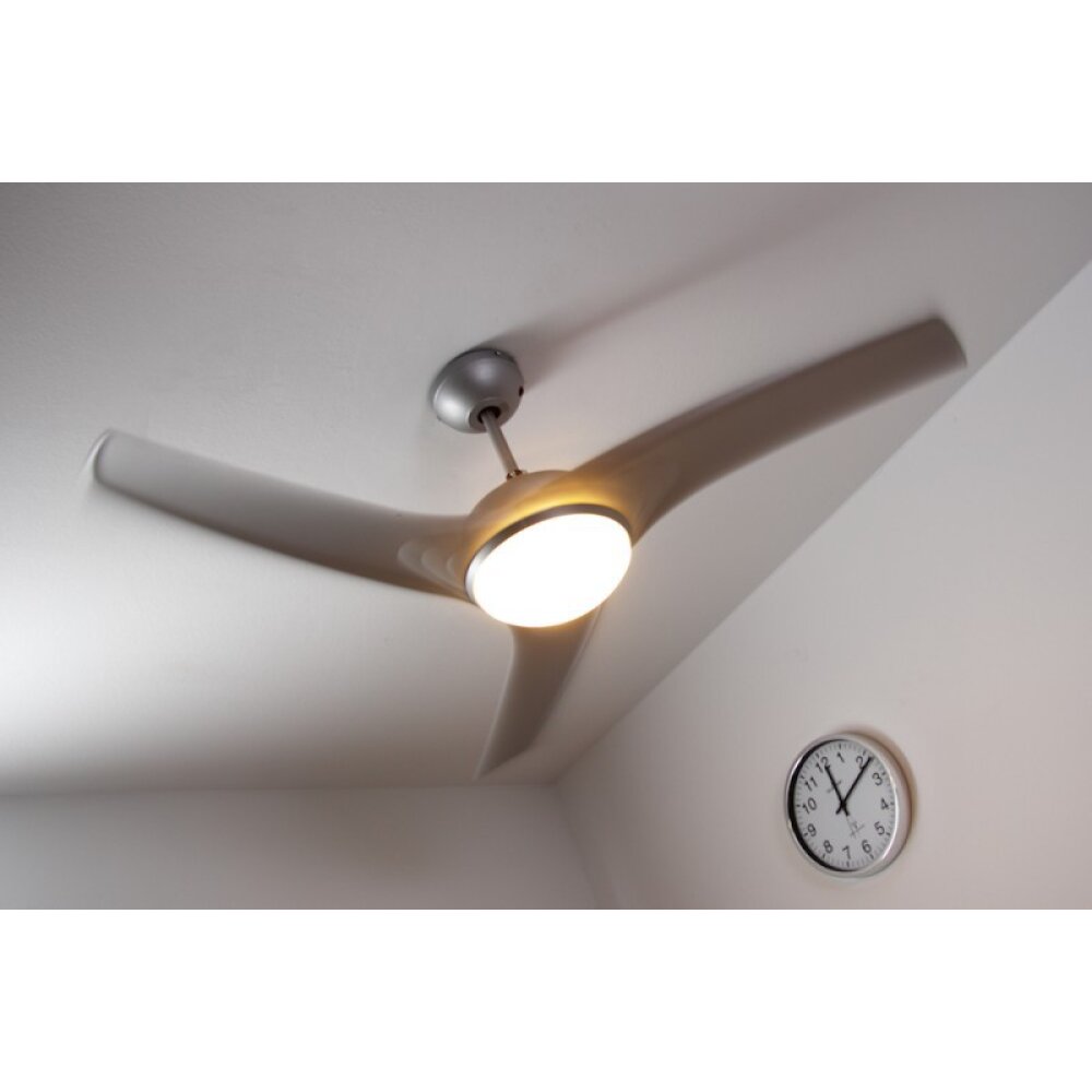 Ventilateur Globo PRIMO Argenté, Blanc, 2 lumières, Télécommandes main product photo