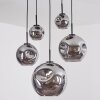 Ripoll Suspension, Boule lumineuse, Suspension Fumé, 5 lumières