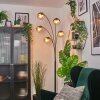 Koyoto Boule lumineuse, Lampadaire Clair, Fumé, 5 lumières