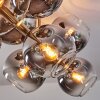 Koyoto Plafonnier, Boule lumineuse Or, Noir, 10 lumières