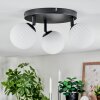 Chehalis Plafonnier, Boule lumineuse 44 cm Blanc, 3 lumières