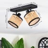 Ramila Plafonnier, Spot de plafond Noir, 2 lumières