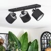 Bassagoda Plafonnier, Spot de plafond Noir, 3 lumières