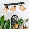 Cavaca Plafonnier, Spot de plafond Noir, 3 lumières