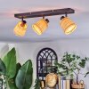 Lindberg Plafonnier, Spot de plafond Noir, 3 lumières