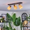 Lindberg Plafonnier, Spot de plafond Noir, 3 lumières