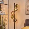 Gastor Boule lumineuse, Lampadaire 33 cm Bleu, Vert, Clair, Cuivré, 5 lumières