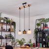 Bassagoda Suspension, Suspension Écru, Noir, 3 lumières