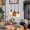 Bassagoda Suspension, Suspension Écru, Noir, 3 lumières