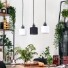 Bassagoda Suspension, Suspension Écru, Noir, 3 lumières