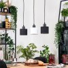 Bassagoda Suspension, Suspension Écru, Noir, 3 lumières