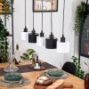 Bassagoda Suspension, Suspension Écru, Noir, 5 lumières
