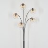 Koyoto Boule lumineuse, Lampadaire Ambre, Clair, 5 lumières