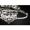 Plafonnier Wofi MEDLEY LED Chrome, 1 lumière