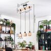 Granja Suspension, Suspension Écru, Noir, 3 lumières