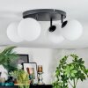 Chehalis Plafonnier, Boule lumineuse 30 cm Blanc, 4 lumières
