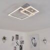 Plafonnier Buren LED Nickel mat, 1 lumière