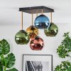 Koyoto Plafonnier, Boule lumineuse Or, Noir, 5 lumières