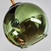 Koyoto Plafonnier, Boule lumineuse Or, Noir, 5 lumières