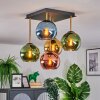 Koyoto Plafonnier, Boule lumineuse Or, Noir, 5 lumières
