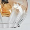 Koyoto Plafonnier, Boule lumineuse Laiton, Noir, 5 lumières