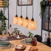 Lindberg Suspension, Suspension Écru, Noir, 4 lumières
