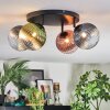 Chehalis Plafonnier, Boule lumineuse 30 cm Bleu, Vert, Clair, Cuivré, 4 lumières