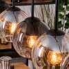 Koyoto Suspension, Boule lumineuse, Suspension Écru, Noir, 5 lumières