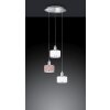 Suspension WOFI CIARA Chrome, 3 lumières