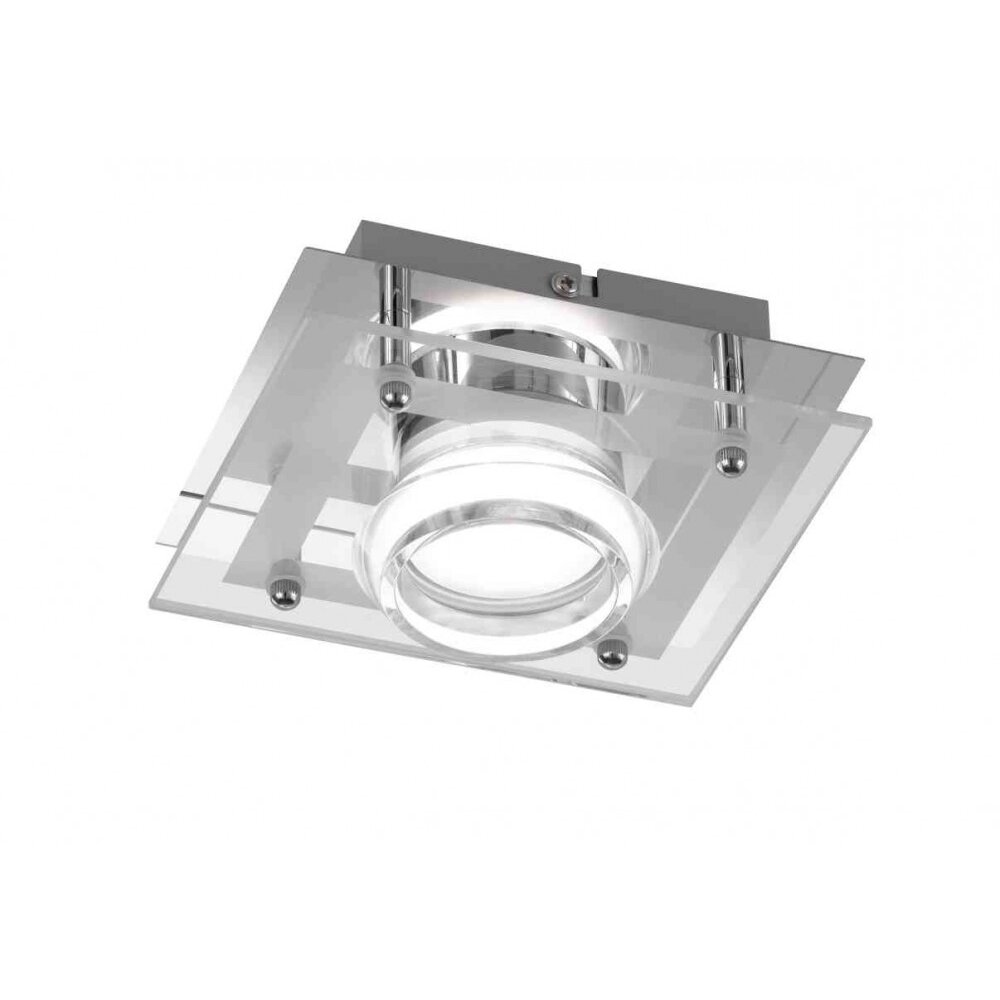Spot mural Wofi MOODY LED Chrome, 1 lumière main product photo