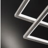Plafonnier Wofi VISO LED Nickel mat, 1 lumière