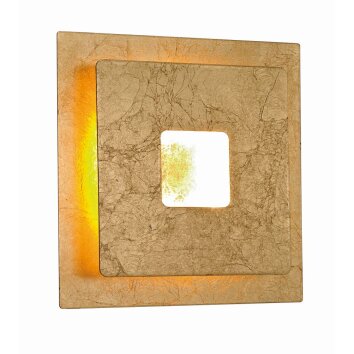 Applique murale WOFI ENNIS LED Or, 1 lumière