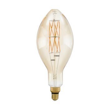 Luminaires Eglo E27 LED 8 Watt blanc chaud dimmable 806 Lumen