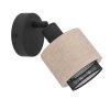 ROSLEY Spot de plafond, Applique murale, Spot mural Luminaires Eglo Noir, 1 lumière