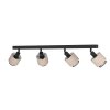 ROSLEY Plafonnier, Spot de plafond Luminaires Eglo Noir, 4 lumières