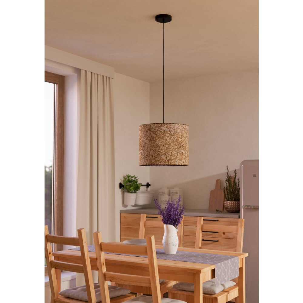 BUTTERBURN Suspension Luminaires Eglo Noir, 1 lumière main product photo
