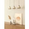OXPARK Suspension Luminaires Eglo Noir, 3 lumières