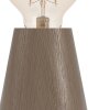 ASBY Lampe à poser Luminaires Eglo Brun foncé, 1 lumière