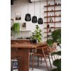 PERSLEY Suspension Luminaires Eglo Noir, 3 lumières