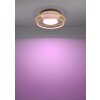 YUKU-Z Plafonnier, Applique murale Luminaires Eglo LED Blanc, 1 lumière, Changeur de couleurs
