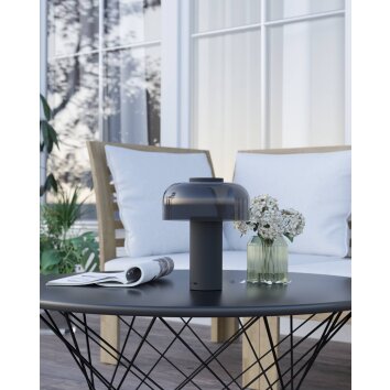 PONENTE Lampe à poser Luminaires Eglo LED Noir, 1 lumière