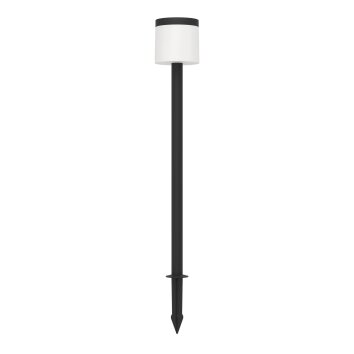 PANTETE Lampe solaire Luminaires Eglo LED Noir, 1 lumière, Détecteur de mouvement