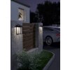 SUZZARA Lampe solaire Luminaires Eglo LED Noir, 1 lumière, Détecteur de mouvement