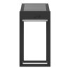 SUZZARA Lampe solaire Luminaires Eglo LED Noir, 1 lumière, Détecteur de mouvement
