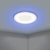 PADROGIANO-Z Plafonnier Luminaires Eglo LED Blanc, Changeur de couleurs