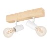 EGLO Plafonnier, Spot de plafond Luminaires Eglo Brun, Blanc