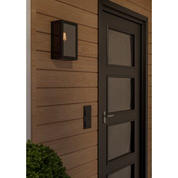 SMOKE Applique murale Luminaires Eglo Noir