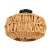 SHELDON Plafonnier Luminaires Eglo Noir, 1 lumière