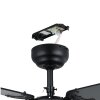 FORTALEZA Ventilateur de plafond lumineux Luminaires Eglo Noir