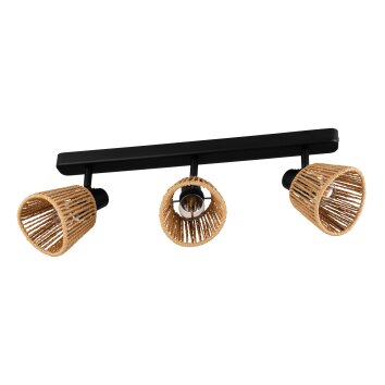 KEELBY Plafonnier, Spot de plafond Luminaires Eglo Noir, 3 lumières